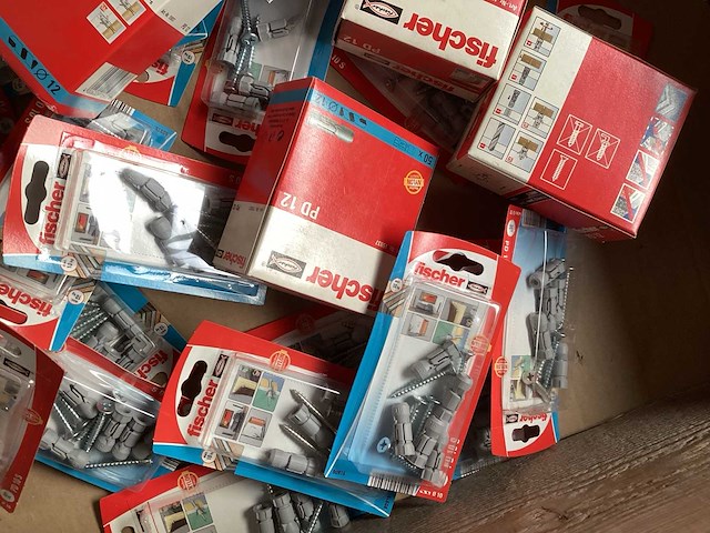 Fischer mix kavel bevestigingsmaterialen (78x) - afbeelding 6 van  6