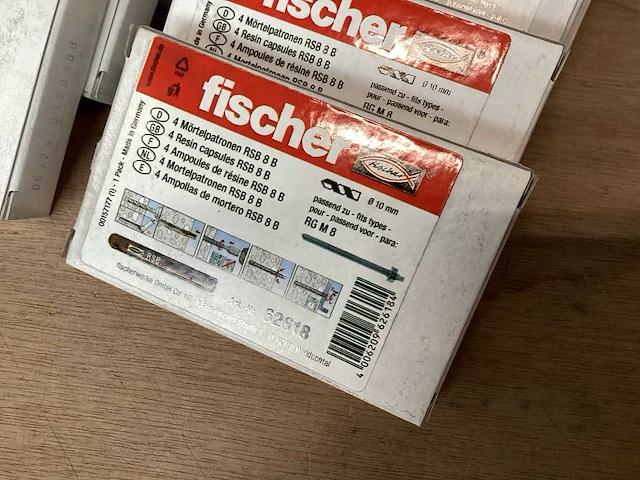 Fischer mix kavel diverse bevestigingsmaterialen - afbeelding 6 van  7