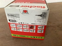 Fischer ux 6x50 r nylon plug, doos 100 stuks (19x) - afbeelding 3 van  4