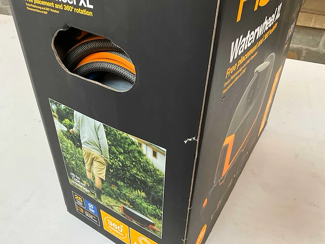 Fiskars automatische slanghaspel xl 25 m - afbeelding 2 van  10