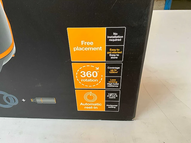 Fiskars automatische slanghaspel xl 25 m - afbeelding 4 van  10