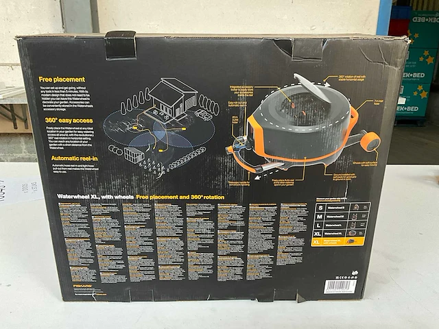 Fiskars automatische slanghaspel xl 27 m - afbeelding 8 van  11