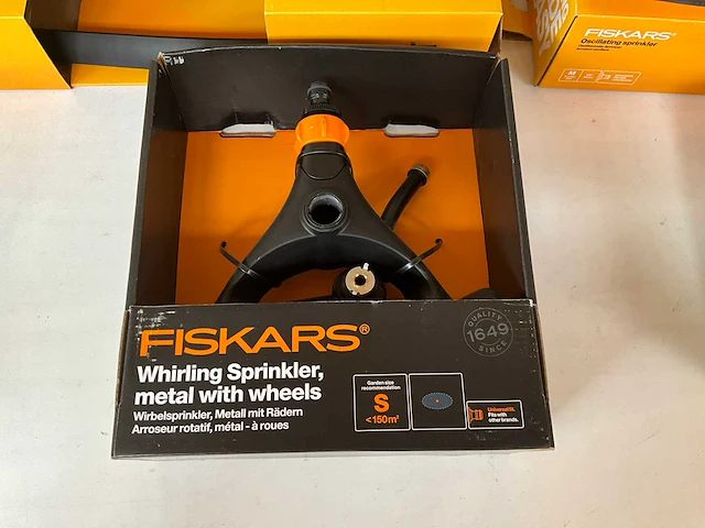 Fiskars diverse sprinklers voor tuin (7x) - afbeelding 5 van  7