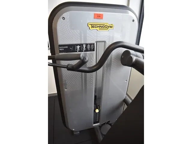 Fitnessapparaat technogym shoulder press oe001020 (21) - afbeelding 9 van  10