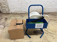 Fix clip gespen + strap op rol - afbeelding 1 van  4