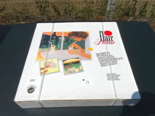 Flair plaisir rondo parasoltafel 25cm - afbeelding 1 van  2