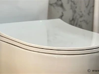 Flat wc-zitting duroplast (soft-close & quick release) - afbeelding 2 van  2