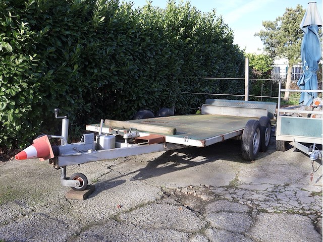 Flatbad aanhangwagen - afbeelding 1 van  8