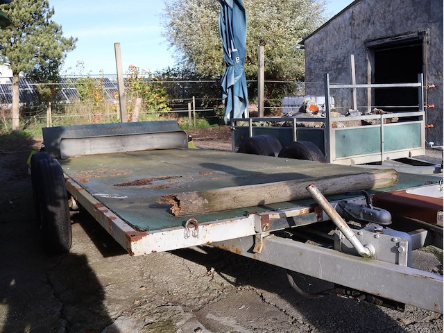 Flatbad aanhangwagen - afbeelding 2 van  8