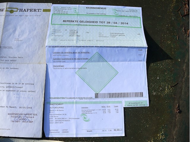 Flatbad aanhangwagen - afbeelding 7 van  8