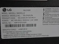 Flatscreen tv lg 32ld320-za (gaat niet aan) - afbeelding 6 van  6