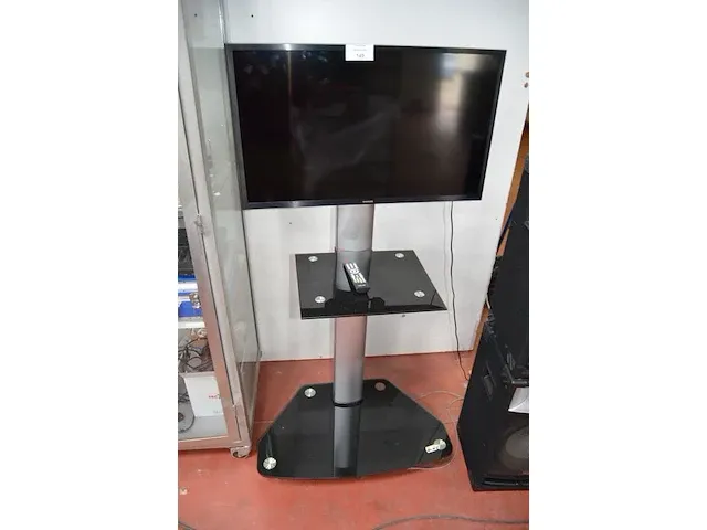 Flatscreen tv samsung ue32n5000aw met afstandsbediening, zwart tv meubel - afbeelding 1 van  6