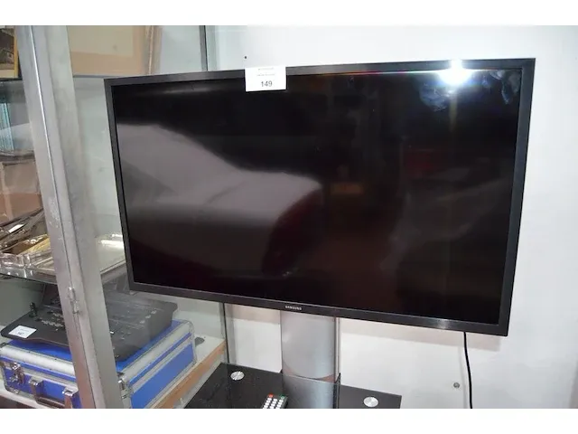 Flatscreen tv samsung ue32n5000aw met afstandsbediening, zwart tv meubel - afbeelding 4 van  6
