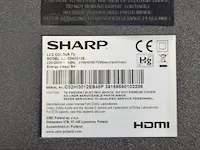 Flatscreen tv sharp lc-32hi3012e met afstandsbediening, dvd speler sony dvp-sr370 met afstandsbediening - afbeelding 7 van  9