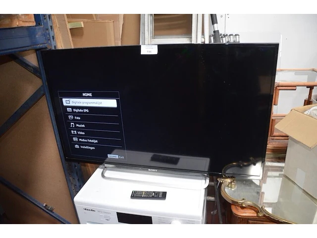 Flatscreen tv sony kdl-46r470a met afstandsbediening - afbeelding 4 van  6