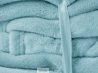 Fleece deken blauw - afbeelding 3 van  11