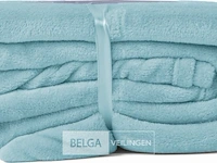 Fleece deken blauw - afbeelding 7 van  11