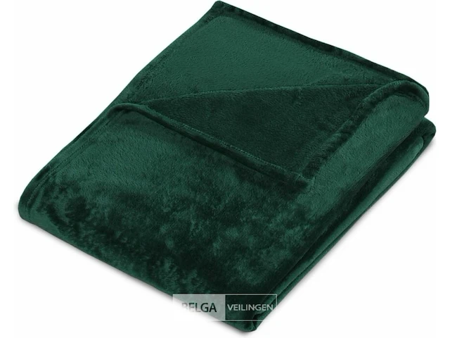Fleece deken groen - afbeelding 5 van  7
