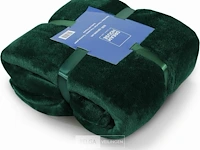 Fleece deken groen - afbeelding 7 van  7