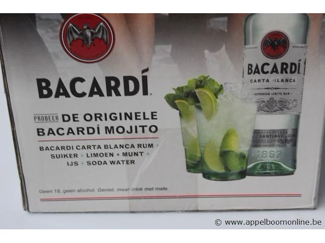 Fles à 70cl mojito bacardi - afbeelding 2 van  2