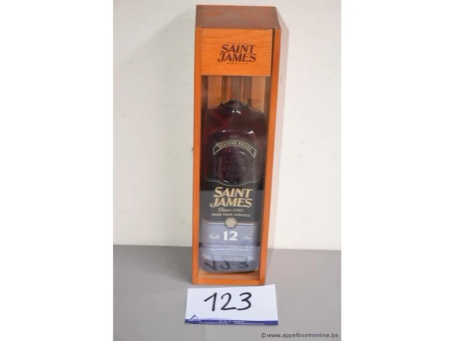 Fles à 70cl rum saint james 12yr 43% - afbeelding 1 van  2