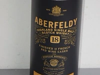 Fles à 70cl whisky aberfely bordeaux 40% - afbeelding 1 van  2