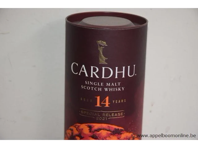 Fles à 70cl whisky cardhu 14 yr - afbeelding 2 van  3