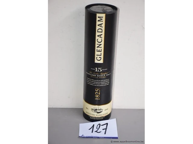 Fles à 70cl whisky glencadam 15yr 46% - afbeelding 1 van  2