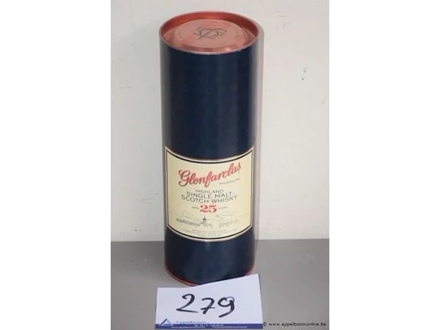 Fles à 70cl whisky glenfarclas 25 yr 43% - afbeelding 1 van  2