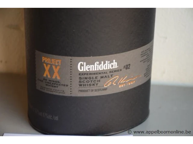 Fles à 70cl whisky glenfiddich project xx 47% - afbeelding 2 van  2