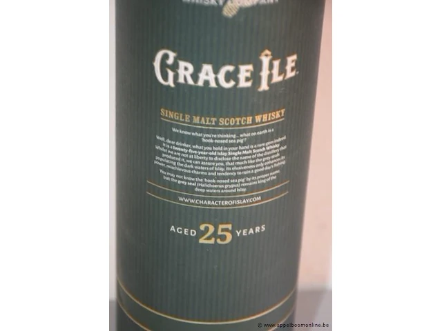 Fles à 70cl whisky grace ile 48% - afbeelding 2 van  2