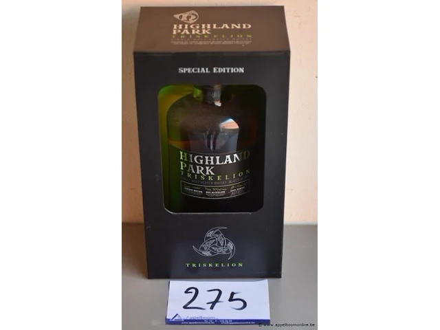 Fles à 70cl whisky highland park triskelion 45,1% - afbeelding 1 van  2