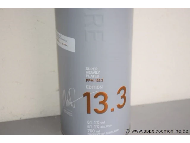 Fles à 70cl whisky octomore 13,3 61,1% - afbeelding 2 van  2