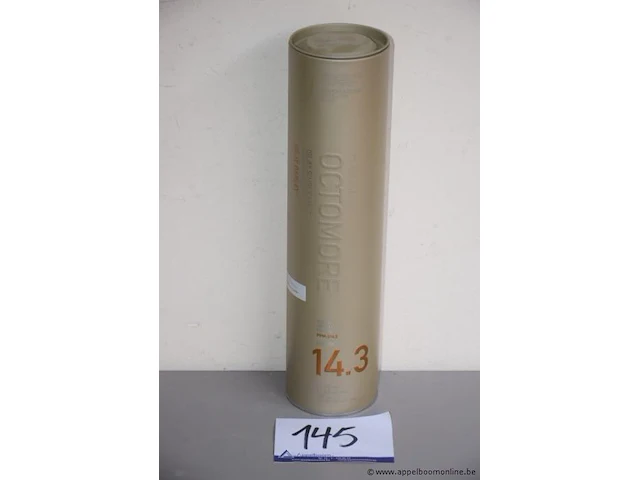 Fles à 70cl whisky octomore 14.4 61,3% - afbeelding 1 van  2