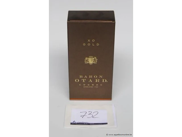 Fles à70cl cognac ottard 40% - afbeelding 1 van  2