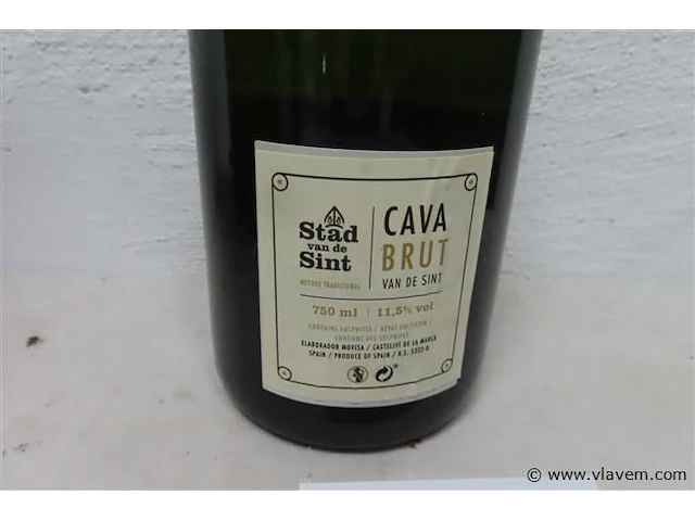 Fles cava - afbeelding 3 van  3