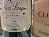 Fles chateau segue longue 1999, kasteelwijn - afbeelding 3 van  4