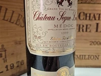 Fles chateau segue longue 1999, kasteelwijn - afbeelding 2 van  4
