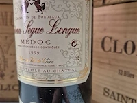Fles chateau segue longue 1999, kasteelwijn - afbeelding 3 van  4
