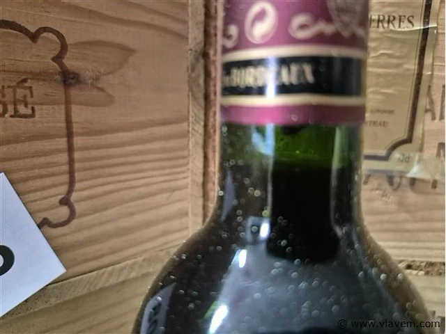 Fles chateau segue longue 1999, kasteelwijn - afbeelding 4 van  4