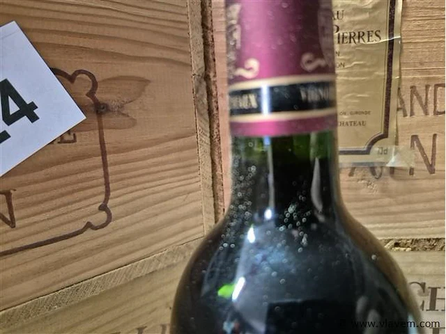 Fles chateau segue longue 1999, kasteelwijn - afbeelding 4 van  4