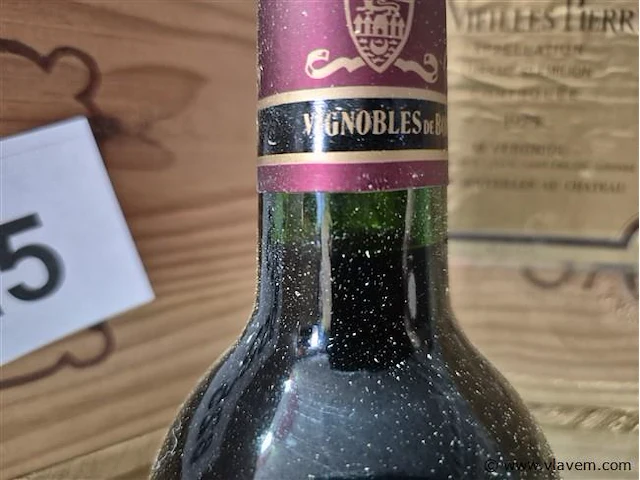 Fles chateau segue longue 1999, kasteelwijn - afbeelding 4 van  4