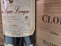 Fles chateau segue longue 1999, kasteelwijn - afbeelding 3 van  4