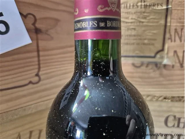 Fles chateau segue longue 2000, kasteelwijn - afbeelding 4 van  4