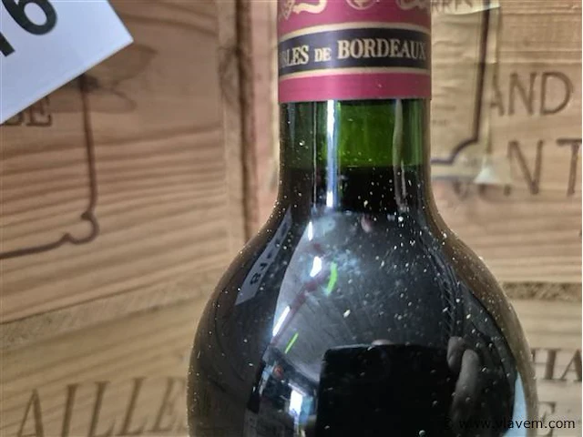 Fles chateau segue longue 2000, kasteelwijn - afbeelding 4 van  4