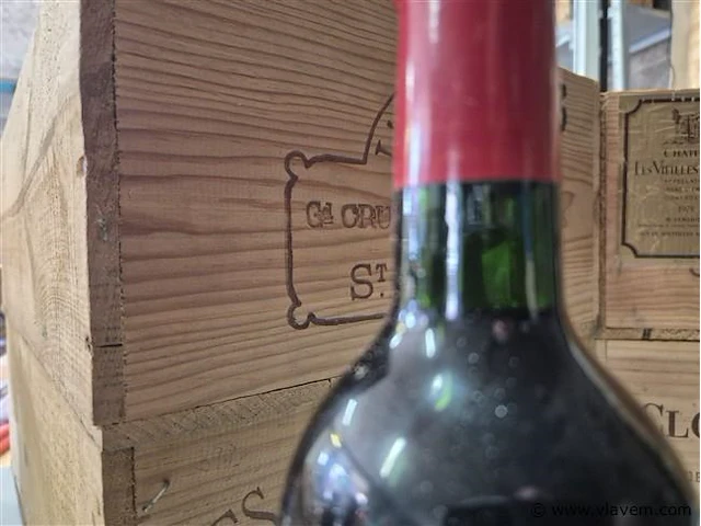Fles clos la fleur figeac 1995, domeinwijn - afbeelding 4 van  4