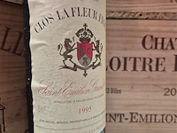 Fles clos la fleur figeac 1995, domeinwijn - afbeelding 2 van  4