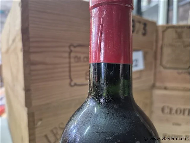 Fles clos la fleur figeac 1995, domeinwijn - afbeelding 4 van  4