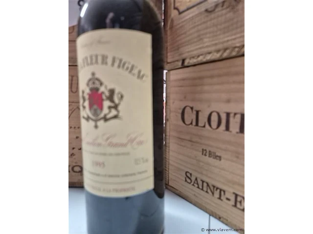 Fles clos la fleur figeac 1995, domeinwijn - afbeelding 3 van  4