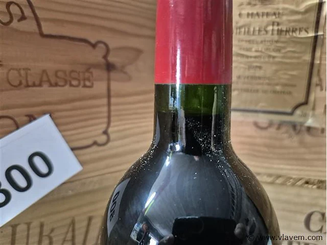 Fles grand-puy-lescours 1999, kasteelwijn - afbeelding 4 van  4